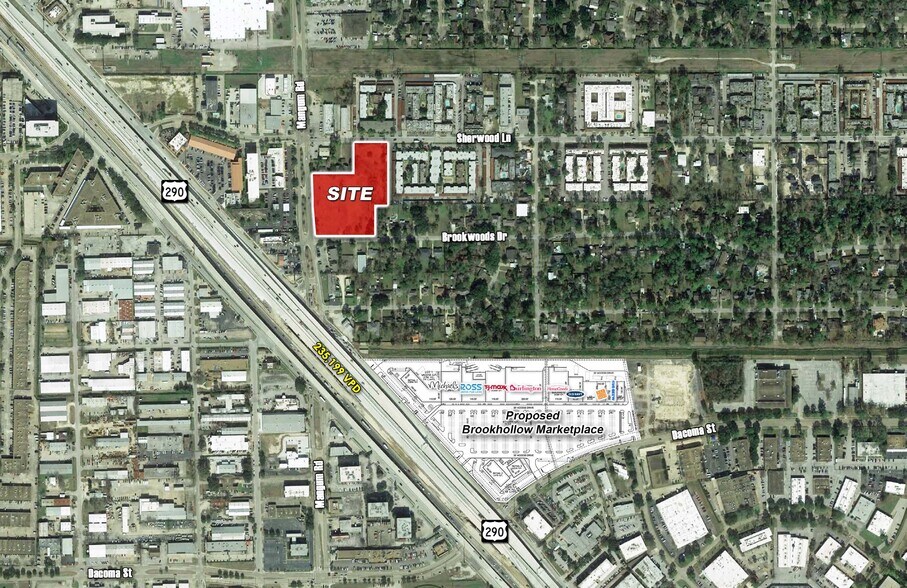 Primary Photo Of 2800 Mangum Rd, Houston Land For Lease