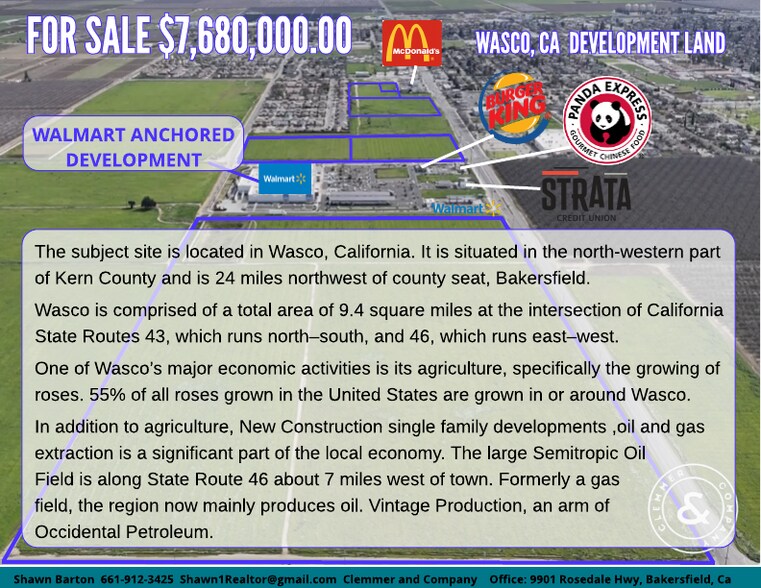 More Photos Of 28429 California 46, Wasco Land For Sale