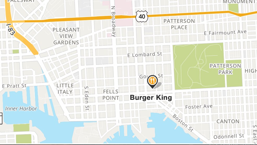 More Photos Of 2033 Eastern Ave, Baltimore Fast Food For Lease