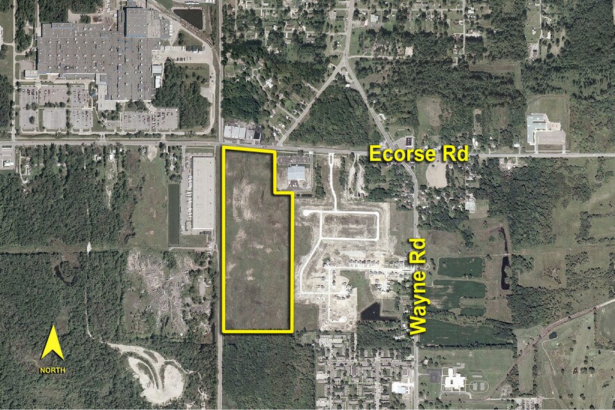 Primary Photo Of Ecorse Rd, Romulus Land For Sale