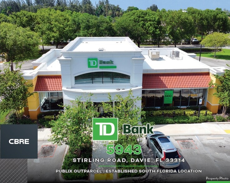 Primary Photo Of 5943 Stirling Rd, Davie Bank For Sale