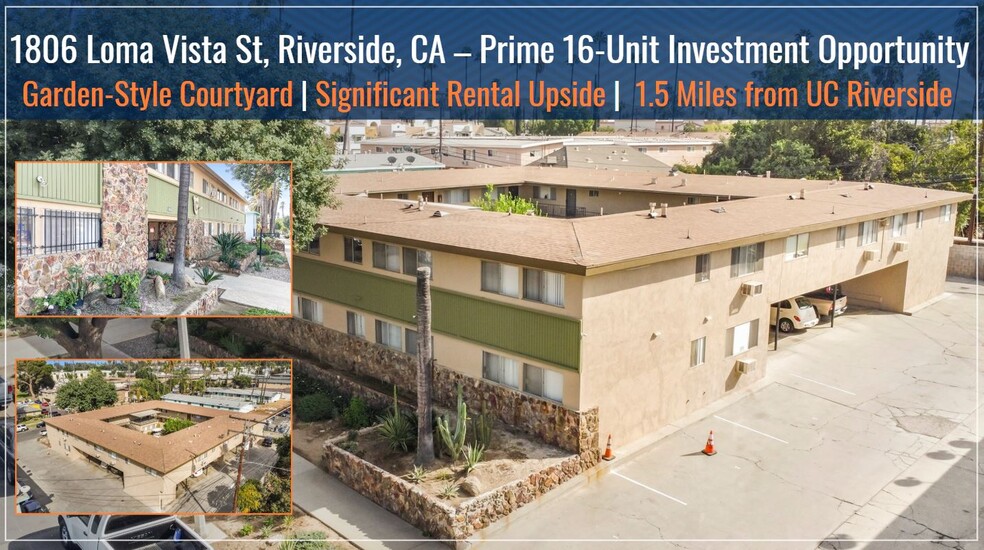 Primary Photo Of 1806 Loma Vista St, Riverside Apartments For Sale