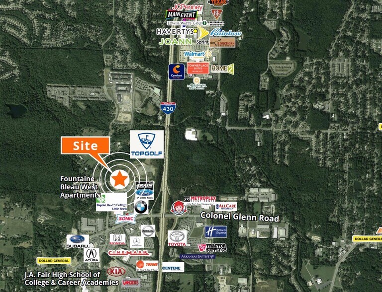 More Photos Of Top Golf way, Little Rock Land For Lease