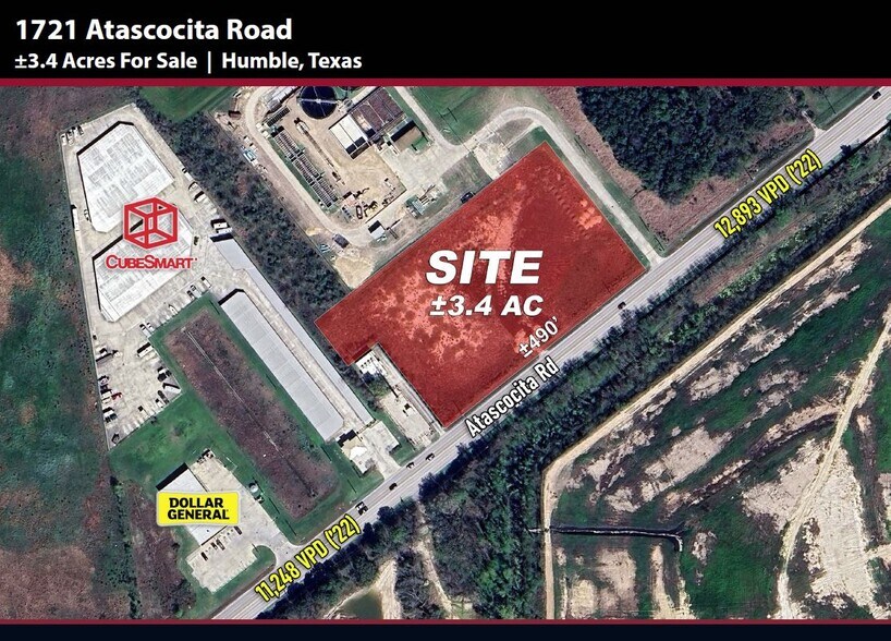 Primary Photo Of 1721 Atascocita Road Rd, Humble Land For Sale