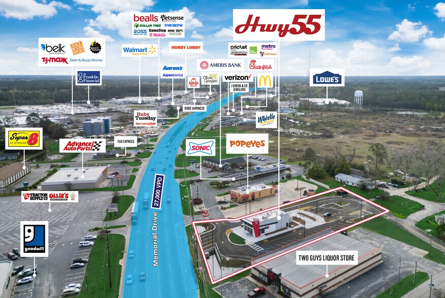 More Photos Of 2102 Memorial Dr, Waycross Fast Food For Sale