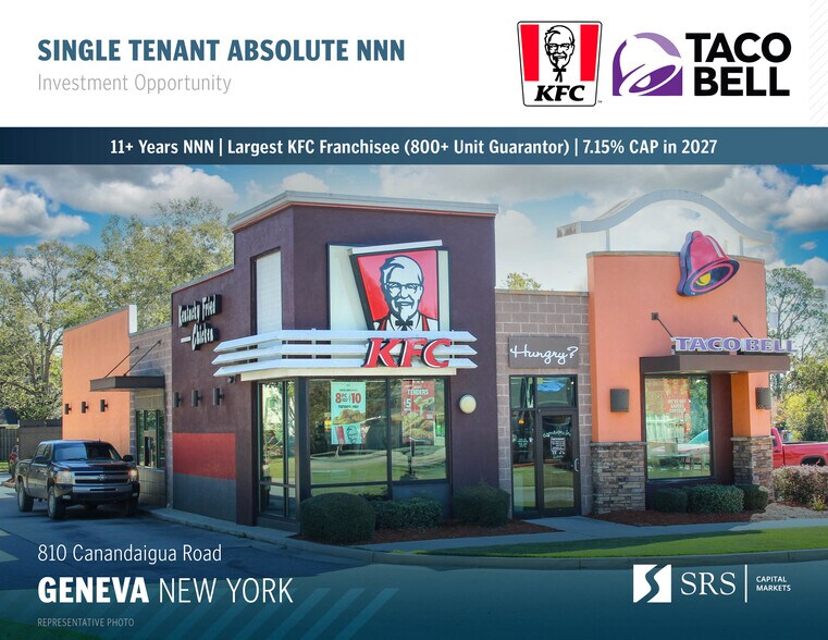 Primary Photo Of 810 Canandaigua Rd, Geneva Fast Food For Sale