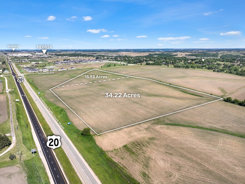 Primary Photo Of 000 Thunder Hills Rd. Rd, Peosta Land For Sale