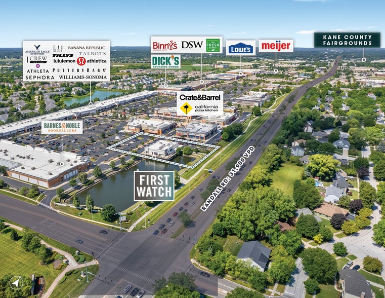 More Photos Of 1702 Commons Dr, Geneva Restaurant For Sale