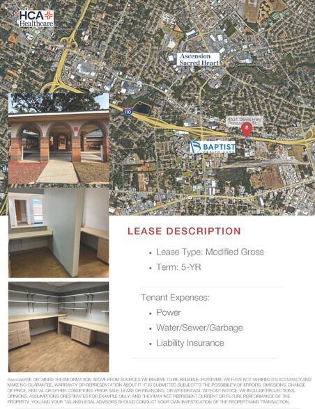 More Photos Of 4531 N Davis Hwy, Pensacola Medical For Lease