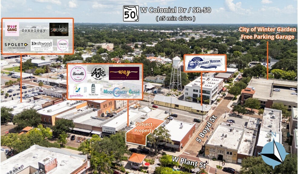More Photos Of 50 W Plant St, Winter Garden General Retail For Sale
