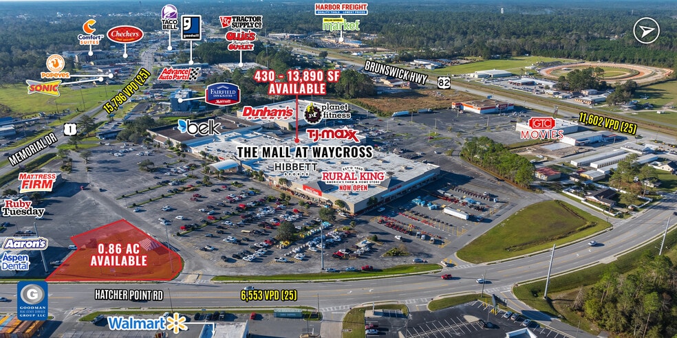 Primary Photo Of 2215 Memorial Dr, Waycross General Retail For Lease