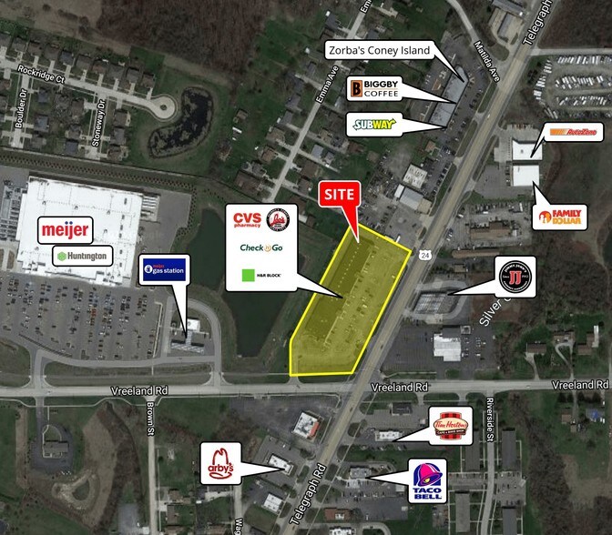 More Photos Of 26842-27000 Telegraph Rd, Flat Rock Storefront For Lease