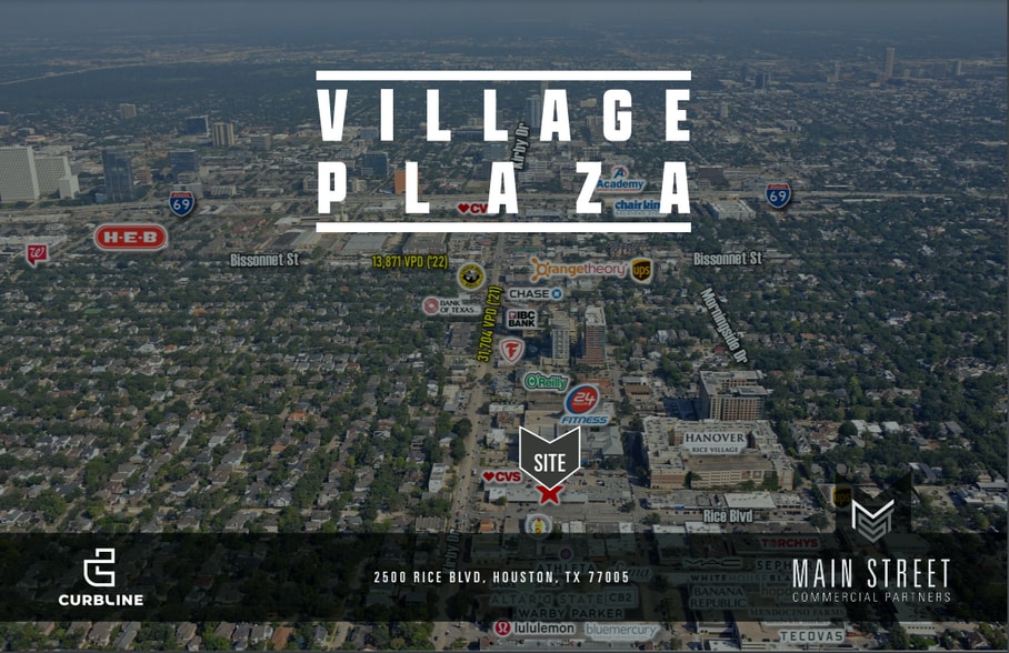 Primary Photo Of 2500-2530 Rice Blvd, Houston General Retail For Lease