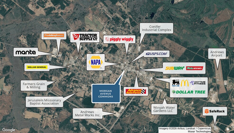 More Photos Of 10 S Morgan Ave, Andrews Office For Sale