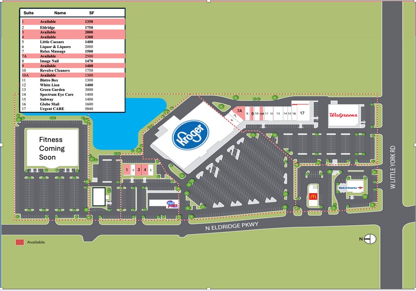 More Photos Of 6340 N Eldridge Pky, Houston Unknown For Lease