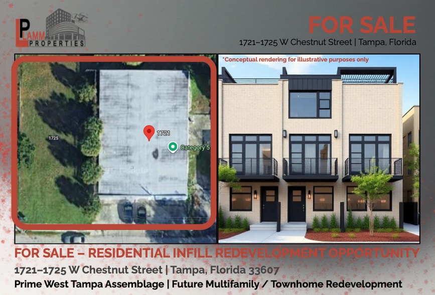 More Photos Of 1725 W Chestnut St, Tampa Land For Sale