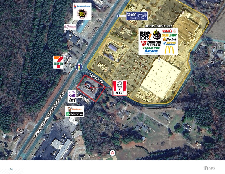 More Photos Of 6975 George Washington Memoria Hwy, Gloucester Fast Food For Sale