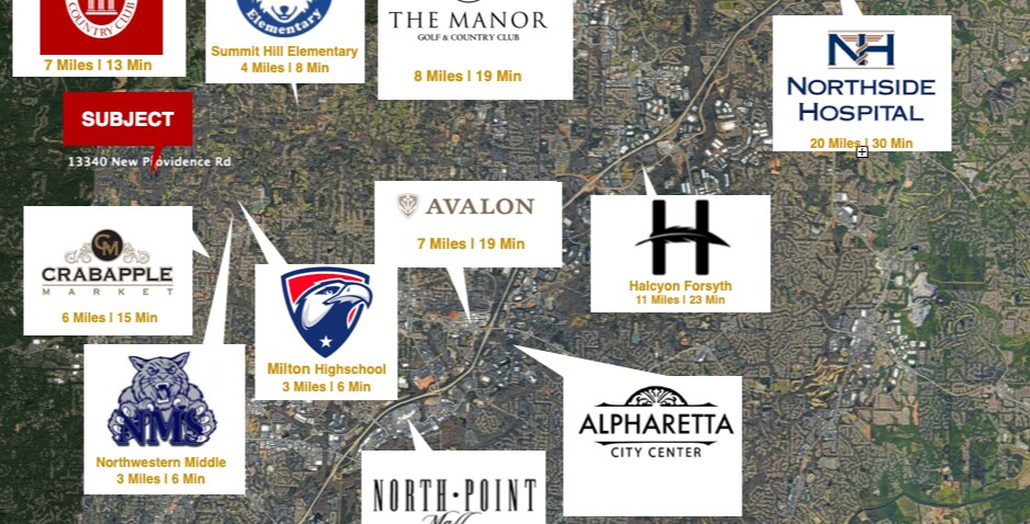 More Photos Of 13340 New Providence Rd, Alpharetta Land For Sale