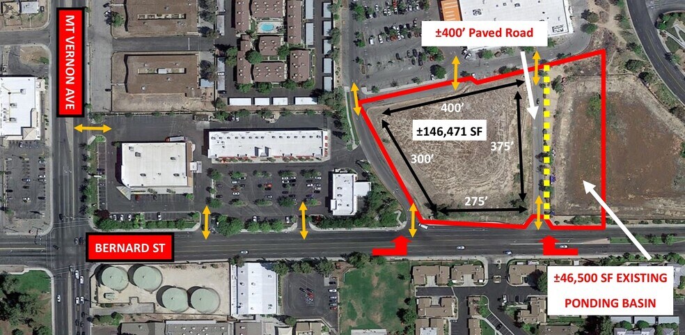 More Photos Of 2620 Bernard St, Bakersfield Land For Sale
