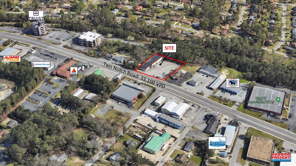 More Photos Of 8808 Two Notch Rd, Columbia Freestanding For Lease