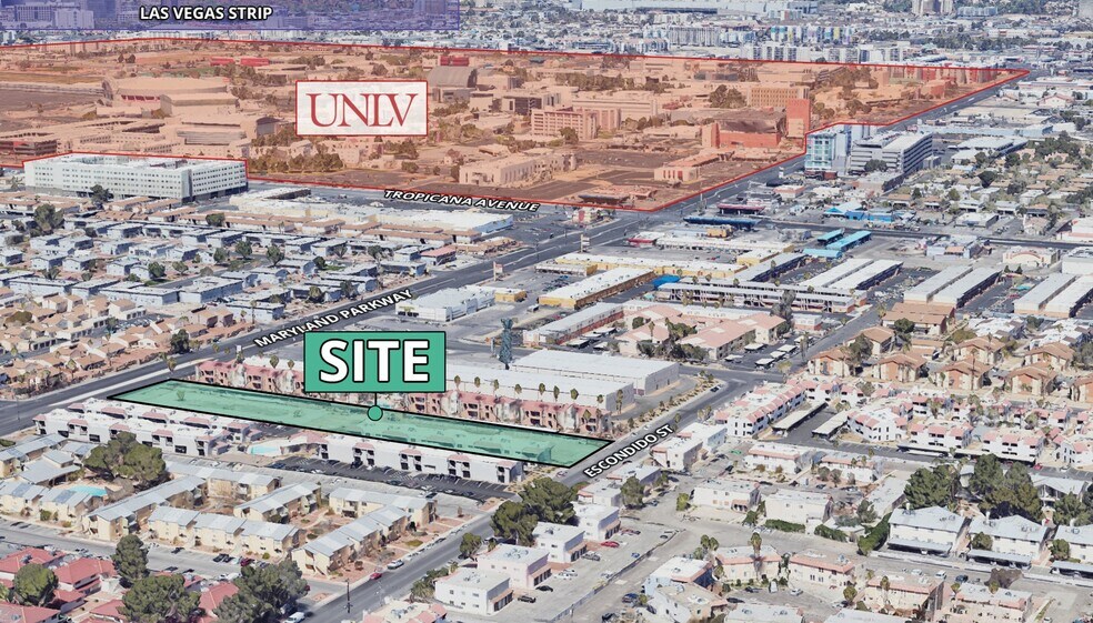 Primary Photo Of 5252 S Maryland Pky, Las Vegas Land For Sale