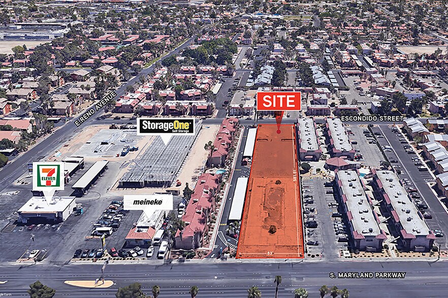 More Photos Of 5252 S Maryland Pky, Las Vegas Land For Sale