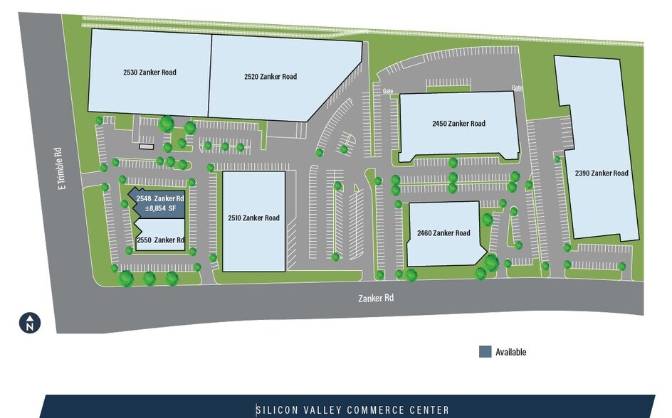 More Photos Of 2450 Zanker Rd, San Jose Unknown For Lease