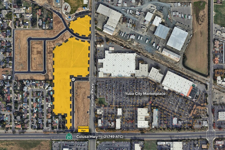 More Photos Of NWQ of Harter Pky, Yuba City Land For Lease