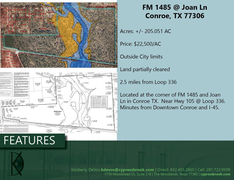More Photos Of FM 1485 & Joan Ln, Conroe Land For Sale