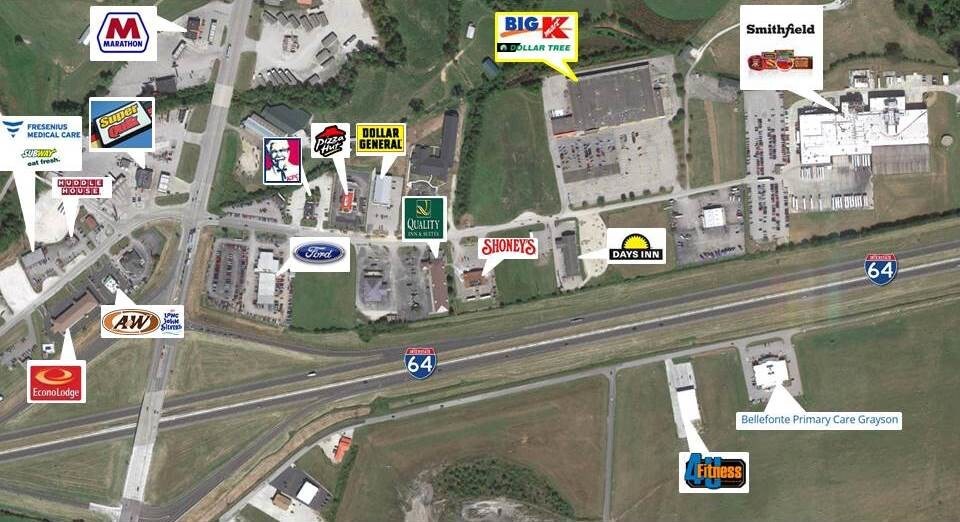 More Photos Of 600 CW Stevens Blvd, Grayson Department Store For Sale