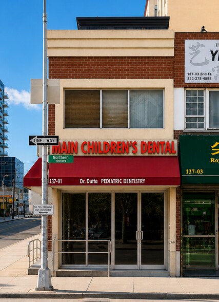 More Photos Of 13701 Northern Blvd, Flushing Storefront Retail Office For Sale