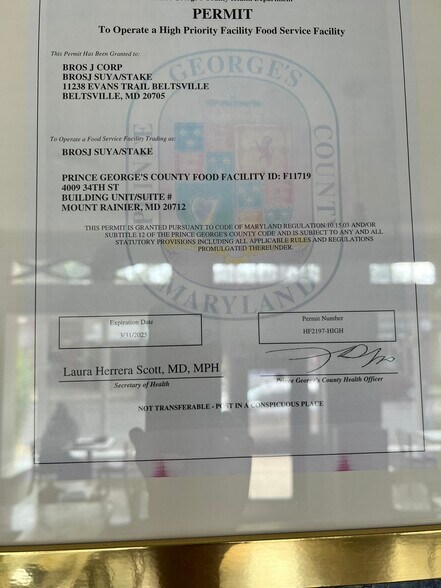 More Photos Of 4009 34th St, Mount Rainier Restaurant For Sale