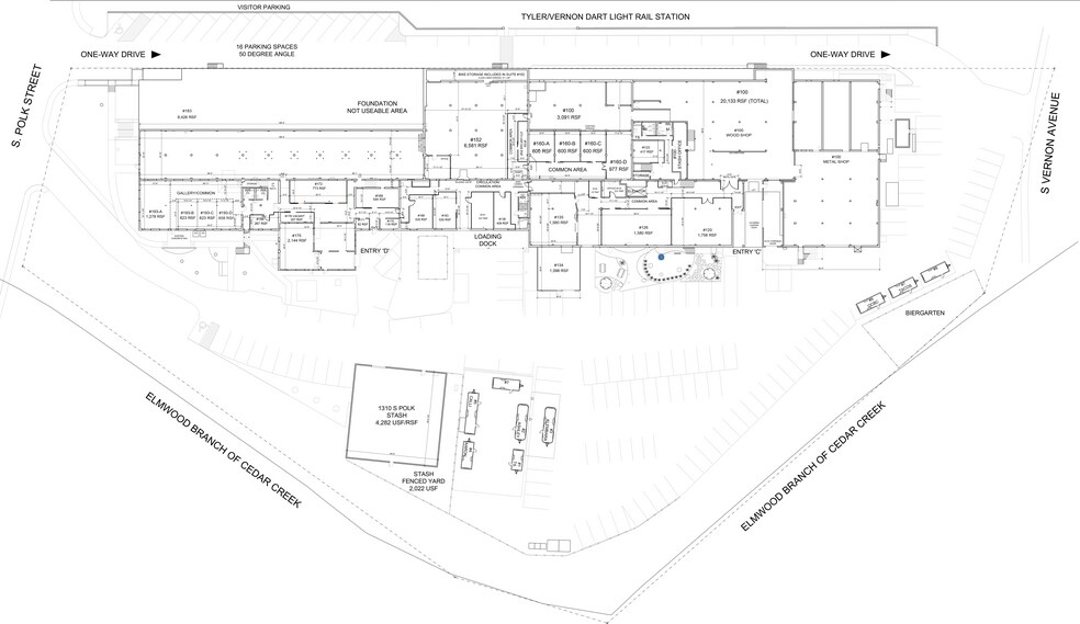More Photos Of 1300 S Polk St, Dallas Light Manufacturing For Lease