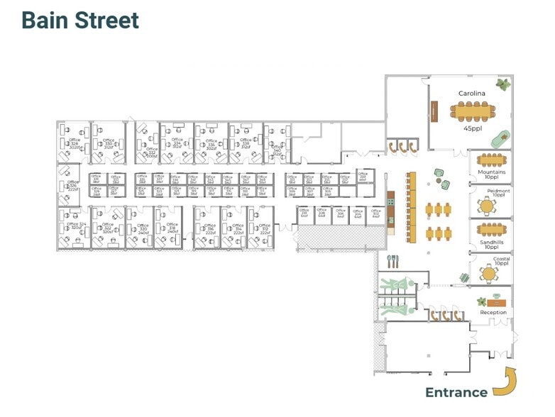 More Photos Of 111 W Lewis St, Greensboro Office For Lease