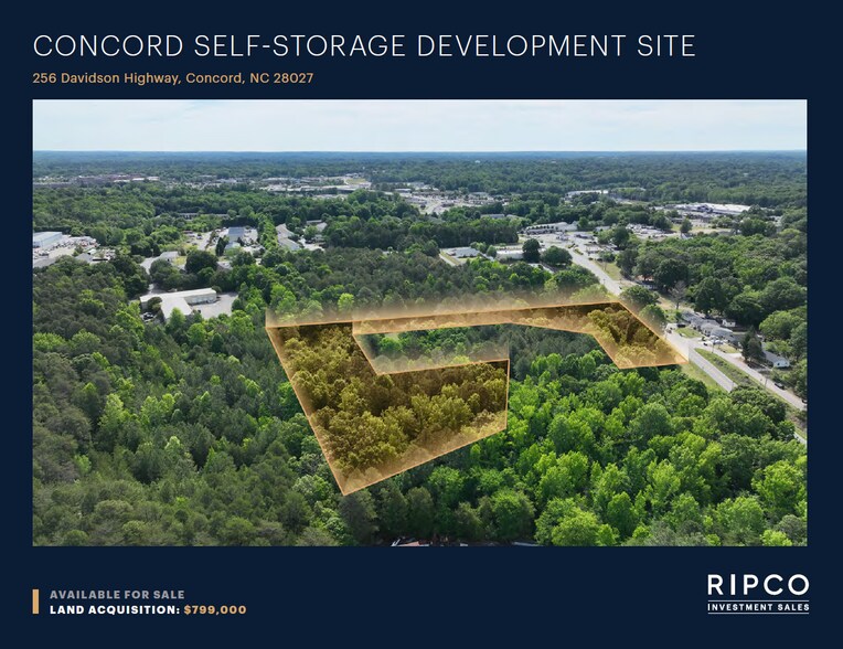 Primary Photo Of 256 Davidson Hwy, Concord Land For Sale