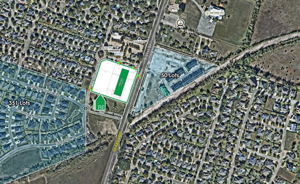 More Photos Of 2551 Blue Meadow Dr, Temple Convenience Store For Lease