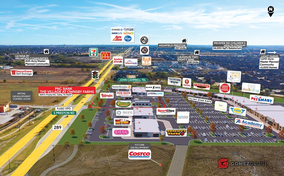 More Photos Of 3605 S Preston Rd, Celina Bank For Sale