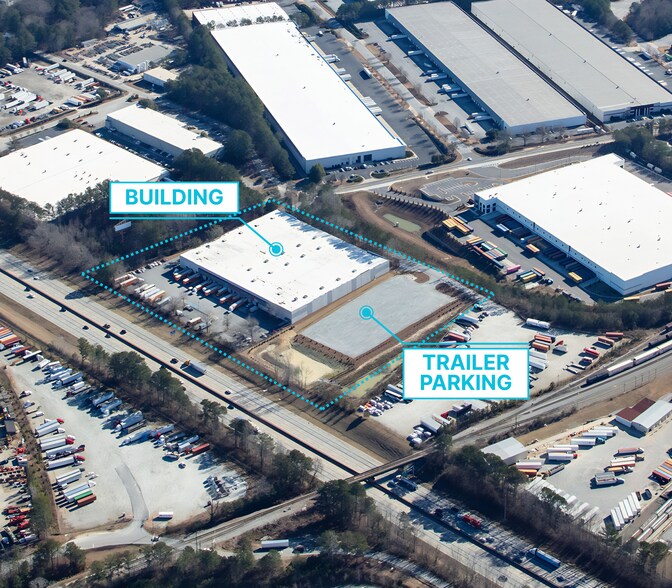 Primary Photo Of 7280 Graham Rd, Fairburn Distribution For Lease