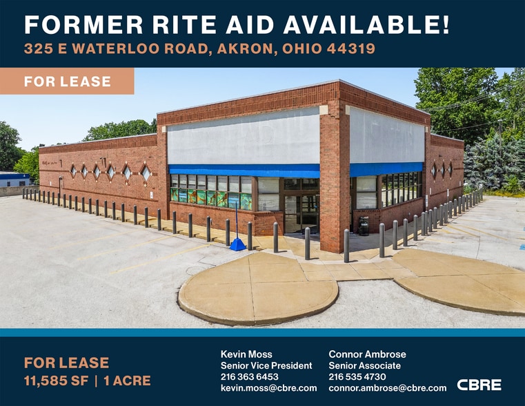 Primary Photo Of 325 E Waterloo Rd, Akron Drugstore For Lease