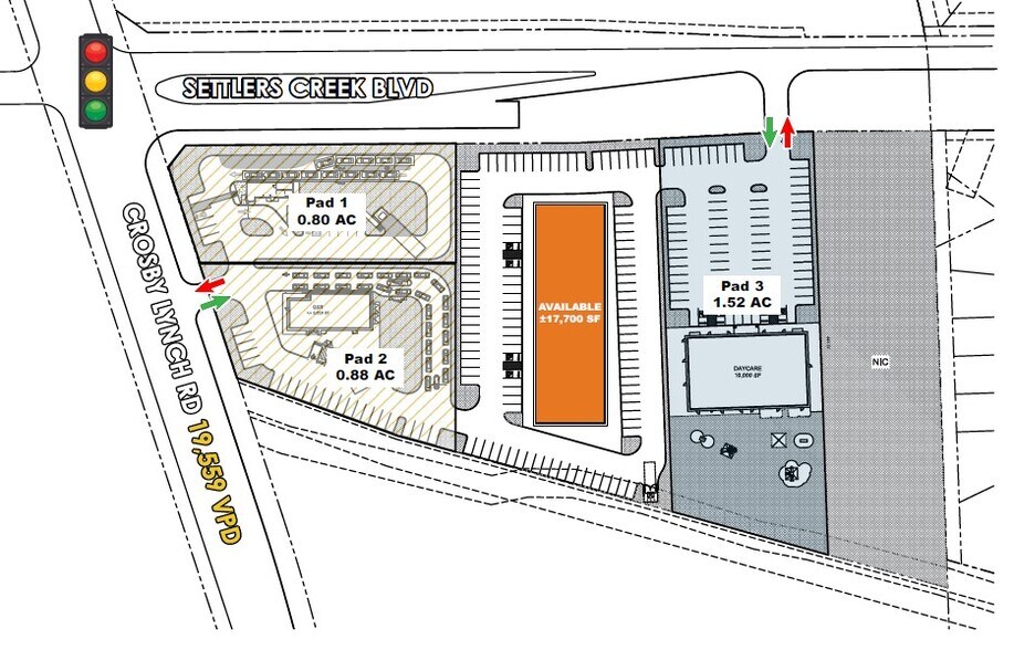 Primary Photo Of Settlers Creek Blvd, Crosby Land For Sale