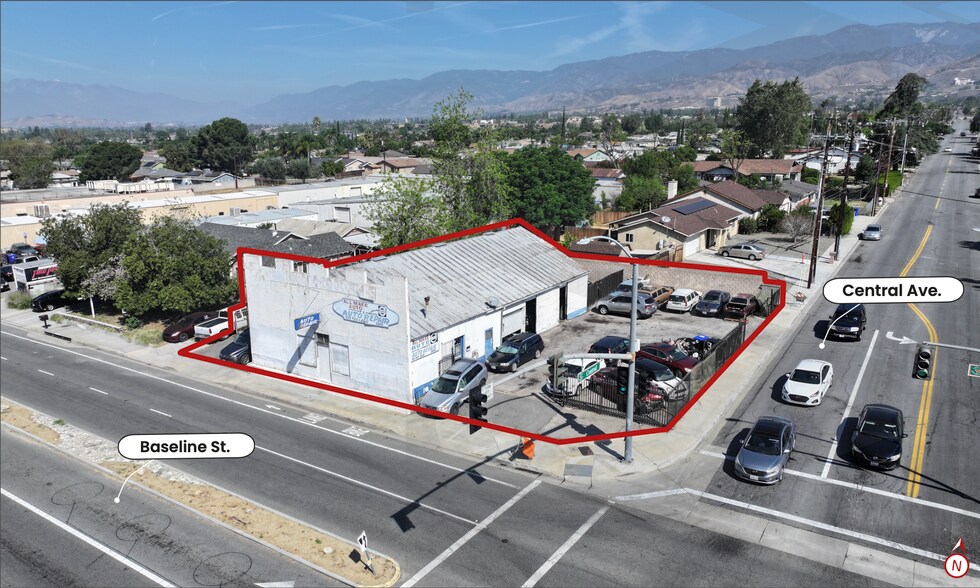 Primary Photo Of 26892 Baseline St, Highland Auto Repair For Sale
