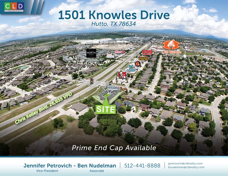 Primary Photo Of 1501 Knowles Dr, Hutto Fast Food For Lease