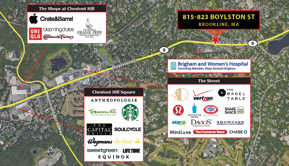 More Photos Of 815-823 Boylston St, Chestnut Hill Freestanding For Lease