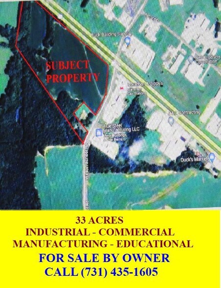 More Photos Of US-45 & Wilson School Rd, Henderson Land For Sale