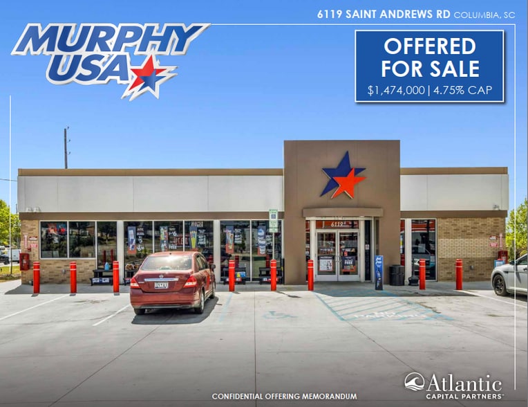 Primary Photo Of 6119 Saint Andrews Rd, Columbia Convenience Store For Sale
