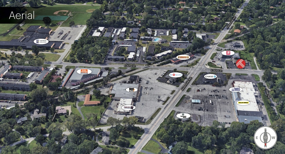 More Photos Of 4209-4213 E 62nd St, Indianapolis Storefront For Sale