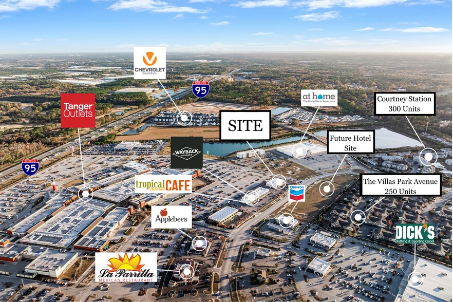 More Photos Of 260 Tanger Outlets Blvd, Pooler Storefront For Lease