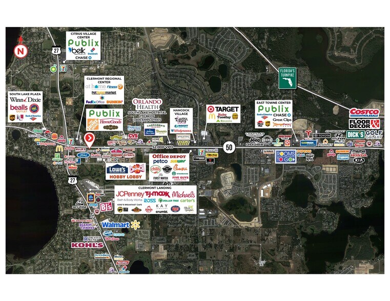 More Photos Of 5 E SR 50 Hwy, Clermont Storefront Retail Office For Lease