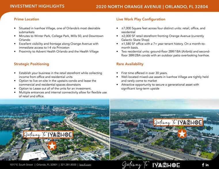 More Photos Of 2020 N Orange Ave, Orlando Storefront Retail Office For Sale