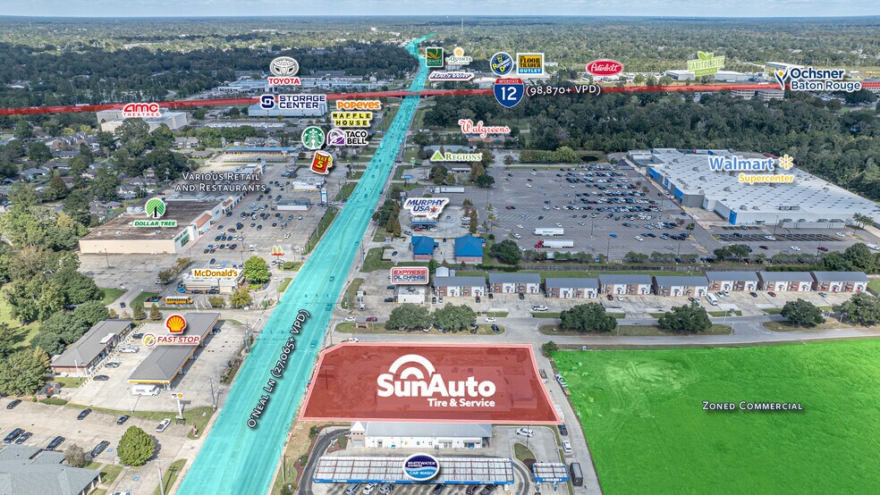 More Photos Of 2327 Oneal Ln, Baton Rouge Freestanding For Sale